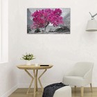 Картина на холсте "Цветущее дерево" 60*100 см - фото 8396532