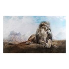 Картина на холсте "Король лев" 60*100 см - фото 8616473