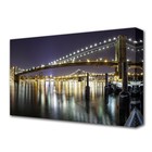 Картина на холсте "Бруклинский мост" 60*100 см - фото 318092823
