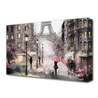 Картина на холсте "Воспоминания Парижа" 60*100 см - фото 3449894