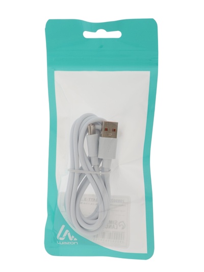 Кабель LuazON, Type-C - USB, 1 А, 1.5 м, белый