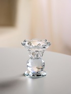 Стеклянный подсвечник на 1 свечу «Цветочек с хрустальным шаром», 7.5×6.8×6.8 см - Фото 4