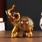 Сувенир полистоун "Африканский слон в золотой, ажурной попоне" МИКС 12х11х4,7 см - фото 2866340