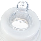 Бутылочка для кормления, классическое горло, приталенная, с ручками, 150 мл., от 0 мес., цвет белый - Фото 8