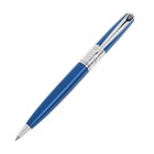 Ручка шариковая поворотная Pierre Cardin Baron, латунь, хром, синяя (PC2204BP) - Фото 1