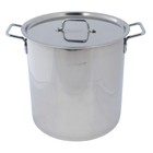 УЦЕНКА Котел 30 л d=35 см h=35 см «Общепит» Сварной. Клепаные ручки - Фото 1