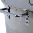 УЦЕНКА Котел 30 л d=35 см h=35 см «Общепит» Сварной. Клепаные ручки - Фото 3