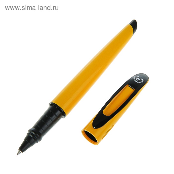Ручка-роллер Pierre Cardin Actuel, пластик, жёлтая (PC0555RP) - Фото 1
