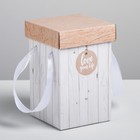 Коробка подарочная складная «Доски», 10 х 18 см - Фото 2