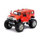 Машина металлическая Hummer H2 SUV (Off Road), масштаб 1:40, открываются двери, инерция, МИКС - Фото 4