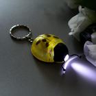 Фонарик брелок для ключей на кольце «Божья коровка», МИКС - Фото 4