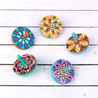 Волчок двойной большой «Расписной», МИКС - Фото 10