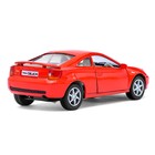 Машина металлическая Toyota Celica, 1:34, открываются двери, инерция, цвет красный - Фото 3