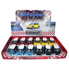 Машина металлическая Mini Cooper S, 1:28, открываются двери, инерция, цвет красный - Фото 2