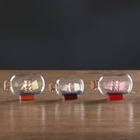 Корабль в бутылке «Анна», 7.5×4.2×5 см, паруса, МИКС - Фото 6