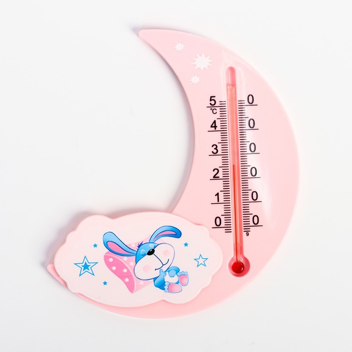Термометр универсальный детский, цвет розовый, рисунок МИКС - фото 1902554765