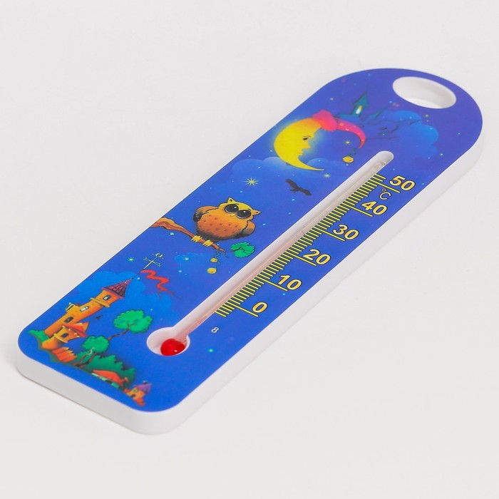 Термометр комнатный детский, цвет синий - фото 1881891968
