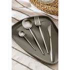 Столовые приборы Magistro «Фолк», 4 предмета, нержавеющая сталь, серебристые - Фото 1