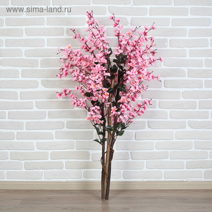 Дерево искусственное "Сакура в цвету" 120 см - Фото 1