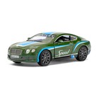 Машина металлическая Bentley Continental GT Speed, 1:38, инерция, цвет МИКС - Фото 1