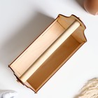 Кашпо для цветов «Стелла клик», 25×13.5×24.5 см, деревянное, с ручкой - Фото 3