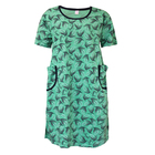 Платье женское, цвет зелёный, размер 62 - Фото 1