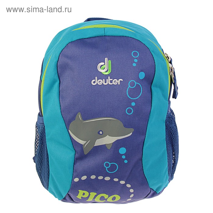 Рюкзачок детский Deuter Pico 28*19*12 "Дельфин" бирюзовый 36043-3391 - Фото 1