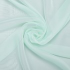 Тюль "Этель" 250х280 см, цвет мятный светлый, вуаль, 100% п/э - Фото 1