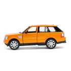 Машина металлическая Range Rover Sport, 1:38, открываются двери, инерция, цвет оранжевый - Фото 2