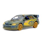 Машина металлическая Subaru Impreza WRC (Muddy), масштаб 1:36, открываются двери, инерция, МИКС - Фото 1