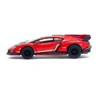 Машина металлическая Lamborghini Veneno, 1:36, открываются двери, инерция, цвет бордовый - Фото 2