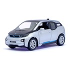 Машина металлическая BMW i3, масштаб 1:36, открываются двери, инерция, МИКС - Фото 7