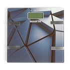 Весы напольные Marta MT-1675, электронные, до 180 кг, с анализатором массы, черный гранит - Фото 2