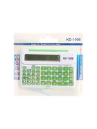 Калькулятор инженерный, 10-разрядный 1006, корпус зеленый - Фото 1