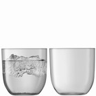 Набор из 2 стаканов Hint, 400 мл, серый - Фото 1