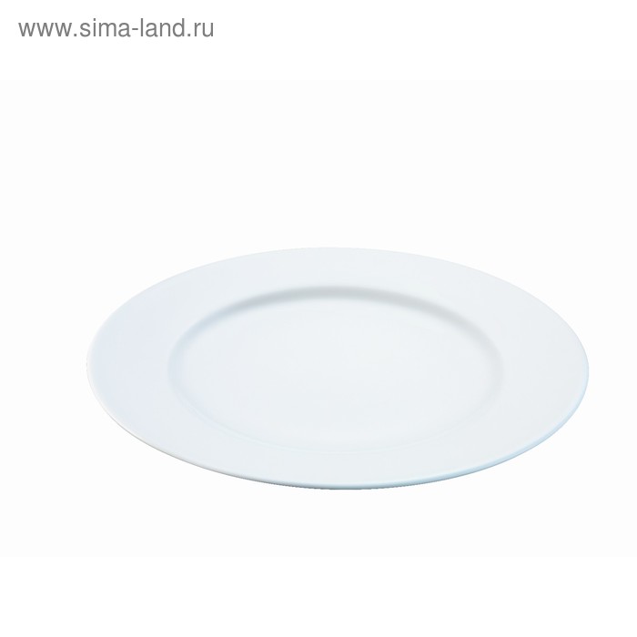 Набор из 4 обеденных тарелок с бортиком Dine, d=25 см - Фото 1