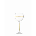 Набор из 8 бокалов для вина с золотым декором Deco, 525 мл - Фото 9