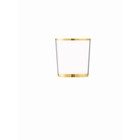 Набор из 8 стаканов с золотым декором Deco, 390 мл - Фото 6