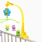 Мобиль музыкальный на кроватку Крошка Я «Бабочка. Малыш зоо», заводной, - Фото 2