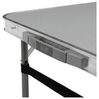 Набор складной мебели: стол, 4 стула, 102×50×44.5/61 см, металлик, камуфляж саванна - Фото 9