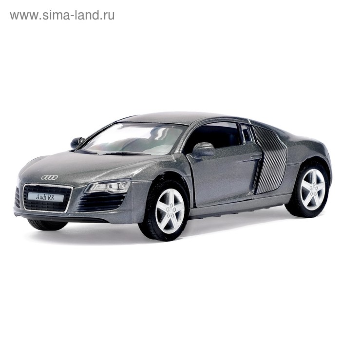 Машина металлическая Audi R8, масштаб 1:36, открываются двери, инерция, МИКС - Фото 1