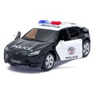 Машина металлическая Lamborghini Urus (Police), масштаб 1:38, открываются двери, инерция, МИКС - Фото 4