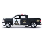 Машина металлическая Chevrolet Silverado (Police), масштаб 1:46, открываются двери, инерция, МИКС - Фото 2