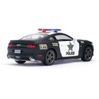 Машина металлическая Ford Mustang GT (Police), масштаб 1:38, открываются двери, инерция, МИКС - Фото 3