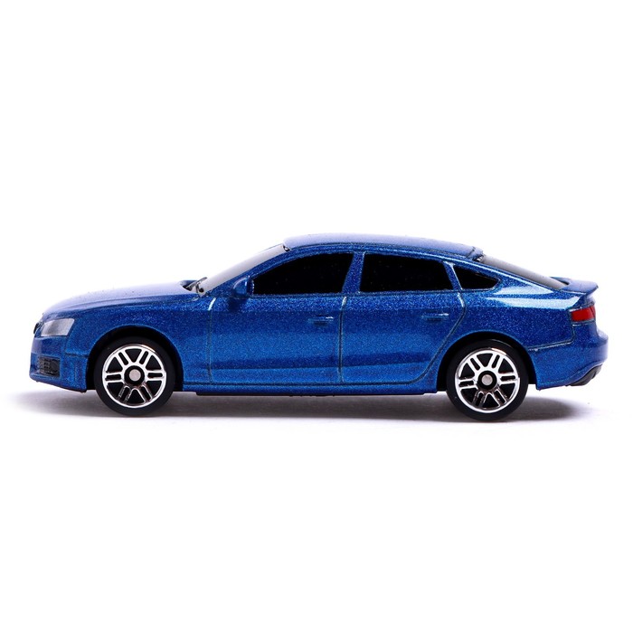 Машина металлическая AUDI A5, 1:64, цвет синий - фото 1906933594