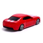 Машина металлическая CHEVROLET CAMARO, 1:64, цвет красный - Фото 3