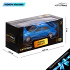 Машина металлическая SUBARU WRX STI, 1:43, цвет синий - Фото 3