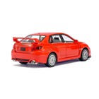 Машина металлическая SUBARU WRX STI, 1:32, инерция, цвет синий - Фото 3