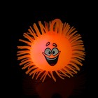 Мяч детский резиновый ёжка «Гарри», резиновый, световой, цвета МИКС - Фото 5