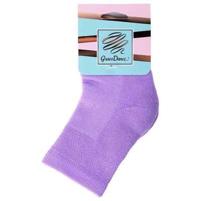 Наколенники для гимнастики и танцев Grace Dance №2, р. XS, цвет сиреневый